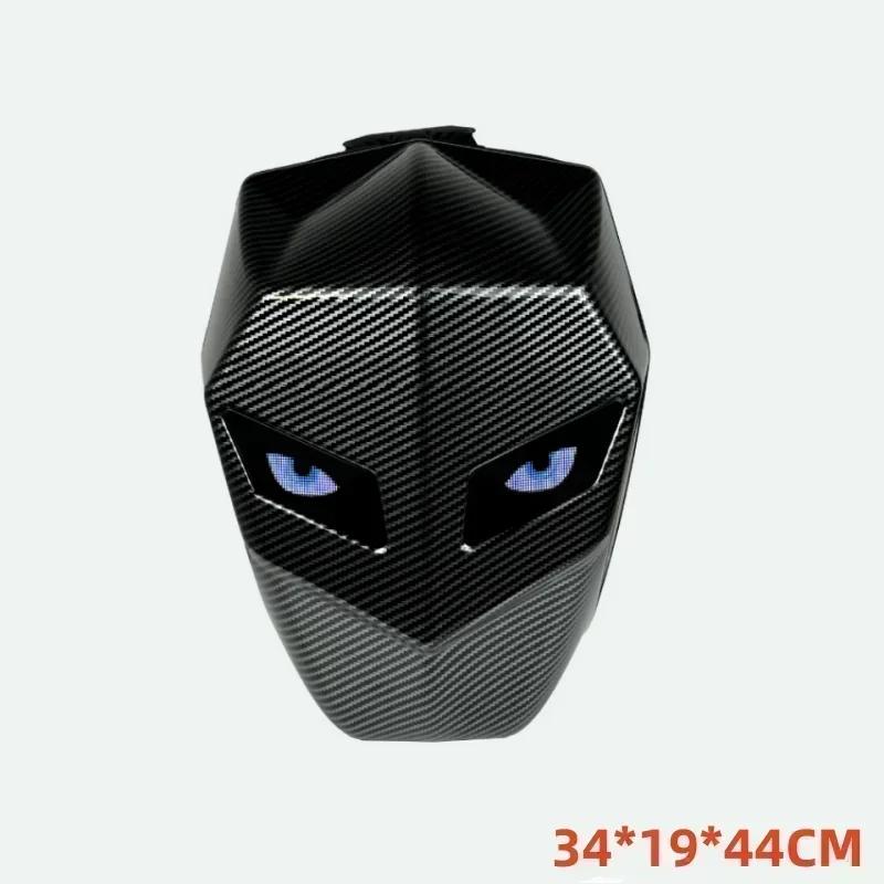 

Светодиодная сумка на заднее сиденье мотоцикла, многофункциональная, прочная, вместительная, сумка на заднее сиденье мотоцикла, рюкзак для мотоциклиста