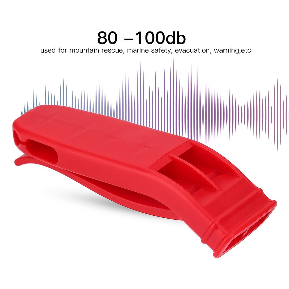 4Pcs Multi Function Double Frequency Sports Whistles Outdoor Emergency Survival Tools