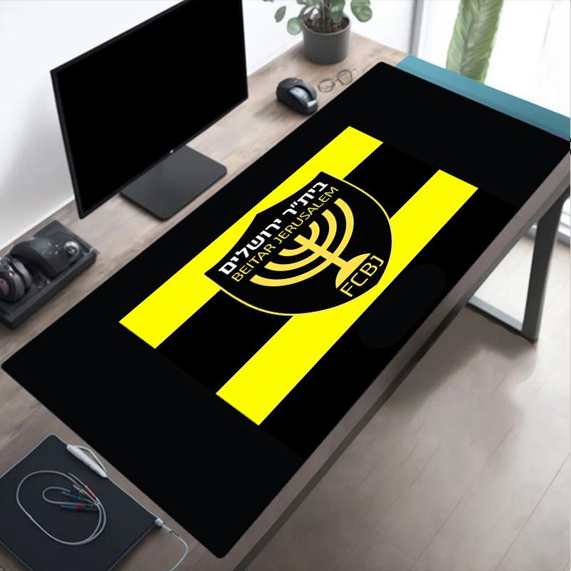 Jerusalem Fc Logo Design Mouse Pad Mouse Pad, Gaming Mouse Pad, Keyboard Pad, Desk Decor for Computer Notebook Fan Gift Birthday Gift