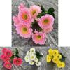 Elegant Silk Daisy Artificial Flower For Living Room Table Centerpiece Styling