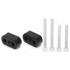 Motorbike Handlebar Riser Mount Aluminium Alloy Replacement for TRIUMPH TIGER 900 RALLY PRO GT 2020Black