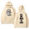 Singer Canserbero All We Need Is Love Song Double Sided print Hoodie Men women hip hop punk streetwear Unisex Fleece Sweatshirt