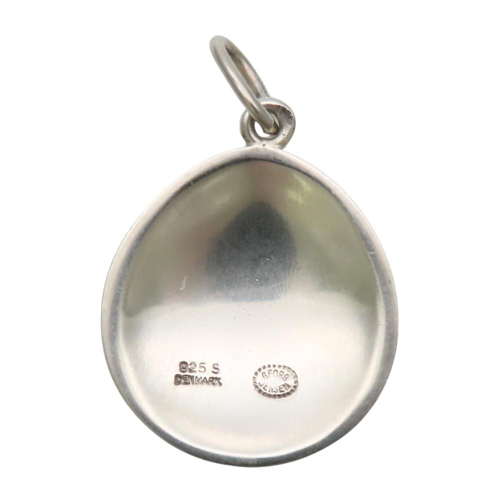 Used Georg Jensen Pendant top Shell motif Silver925 4.0g Silver Accessories