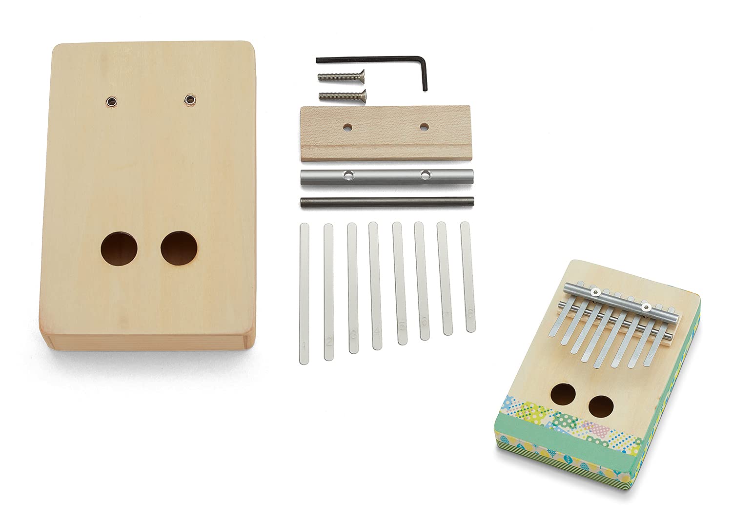 

SUZUKI Handmade Instrument Series Tremolo Kalimba Kit KLMK-2