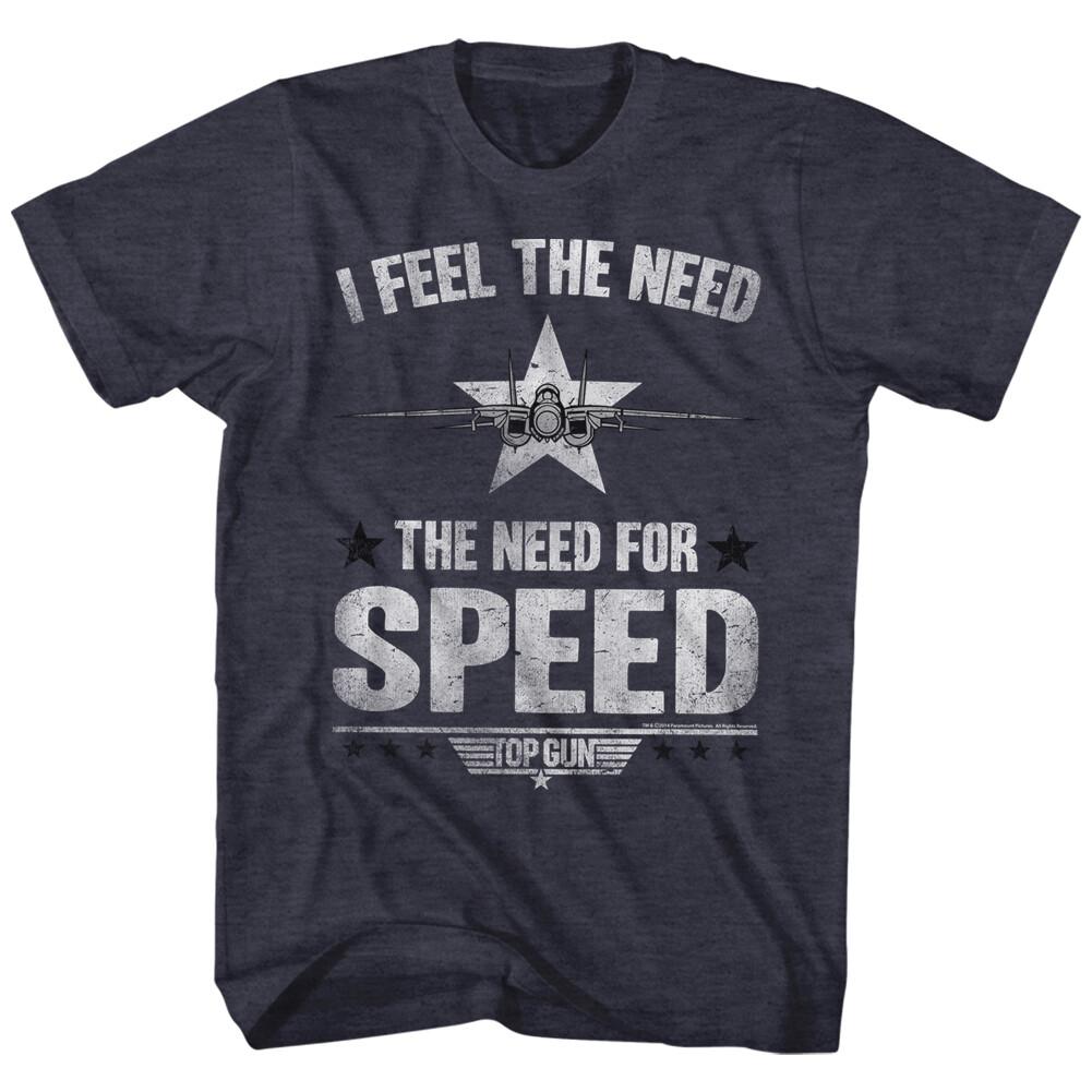 Top Gun Movie I Feel The Need The Need For Speed Men T Shirt XL