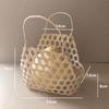 Eco-Friendly Storage Box Basket Large Capacity Pastry Basket Creative Bamboo Woven Basket  Picnic