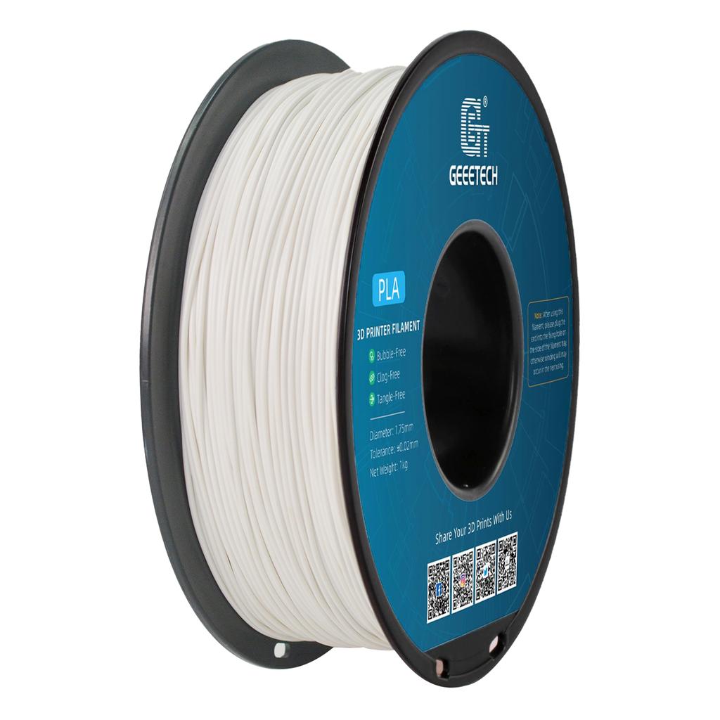 GEEETECH Standaard PLA Filament 1kg 1.75mm 3D Printer Plastic Materiaal, Nauwkeurigheid 0.03mm, Meerdere Kleuren, Geschikt voor de Meeste FDM Printers