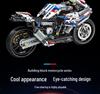 BMW Motorcycle Technic Building Blocks Toy - M000RR. Compatible with Lego, Educational Assembly Gift for Boys & Girls.