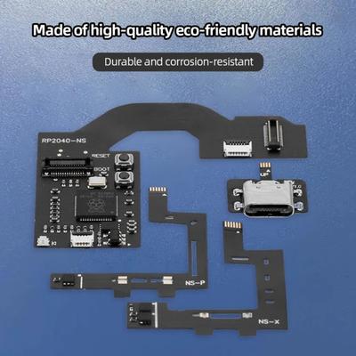 Cable de Consola de Juegos Chip Pi2040 Fácil para Instalación Raspberry Piezas de Repuesto Consola CPU