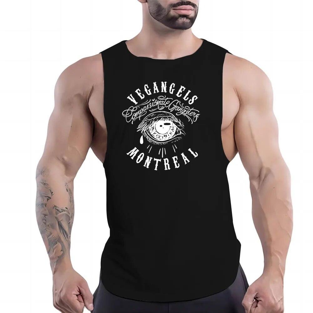 Ärmelloses Shirt Outdoor Basketball Schnell trocknend Four Seasons Fashion Gym Tank Top Y2k Sport Freizeit Atmungsaktive Herrenbekleidung Fnaf
