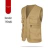 Custom Logo Multi-Pocket Reflective Safety Vest for Photography, Volunteers, and Construction
