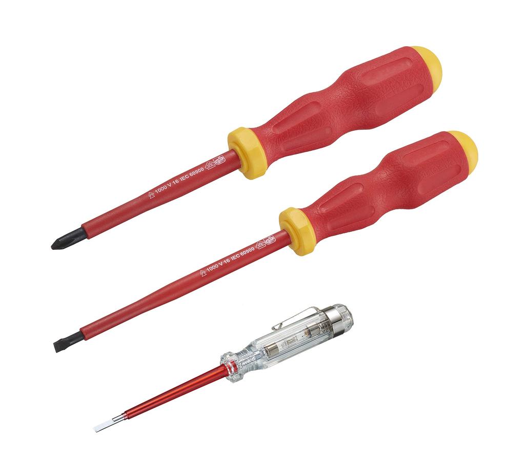 TONE Insulated Screwdriver Set ELD7 7 Items Contents