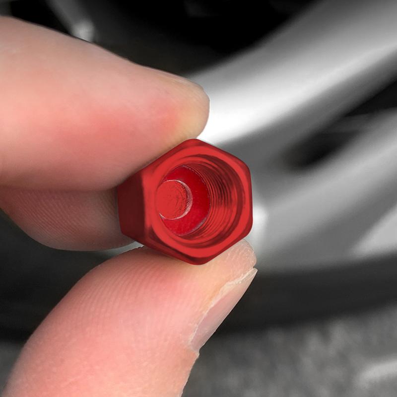 4Pcs Metal Bolt-in Wheel Tire Valve Caps Car Emblem Dust Accessories For Alfa Romeo 156 159 147 4C 8C 166 Giulia Giulietta Mito