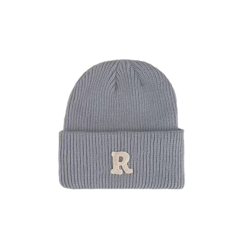 Wool Hat Autumn and Winter Student Hat Women's Day High Value Rough Knitted Versatile Loose Big Head Circumference Cold Hat