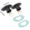 Plastic Chainsaw Exhaust Intake Manifold Brass Ring Gaskets for 45CC 52CC 58CC