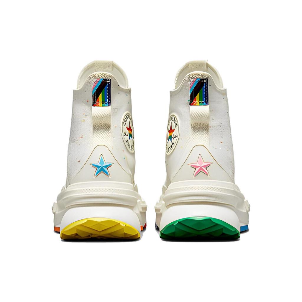 Converse Run Star Legacy CX High Pride - Hrdě Unisexové Tenisky Krémová Volavka 90. léta-Růžová A06027C