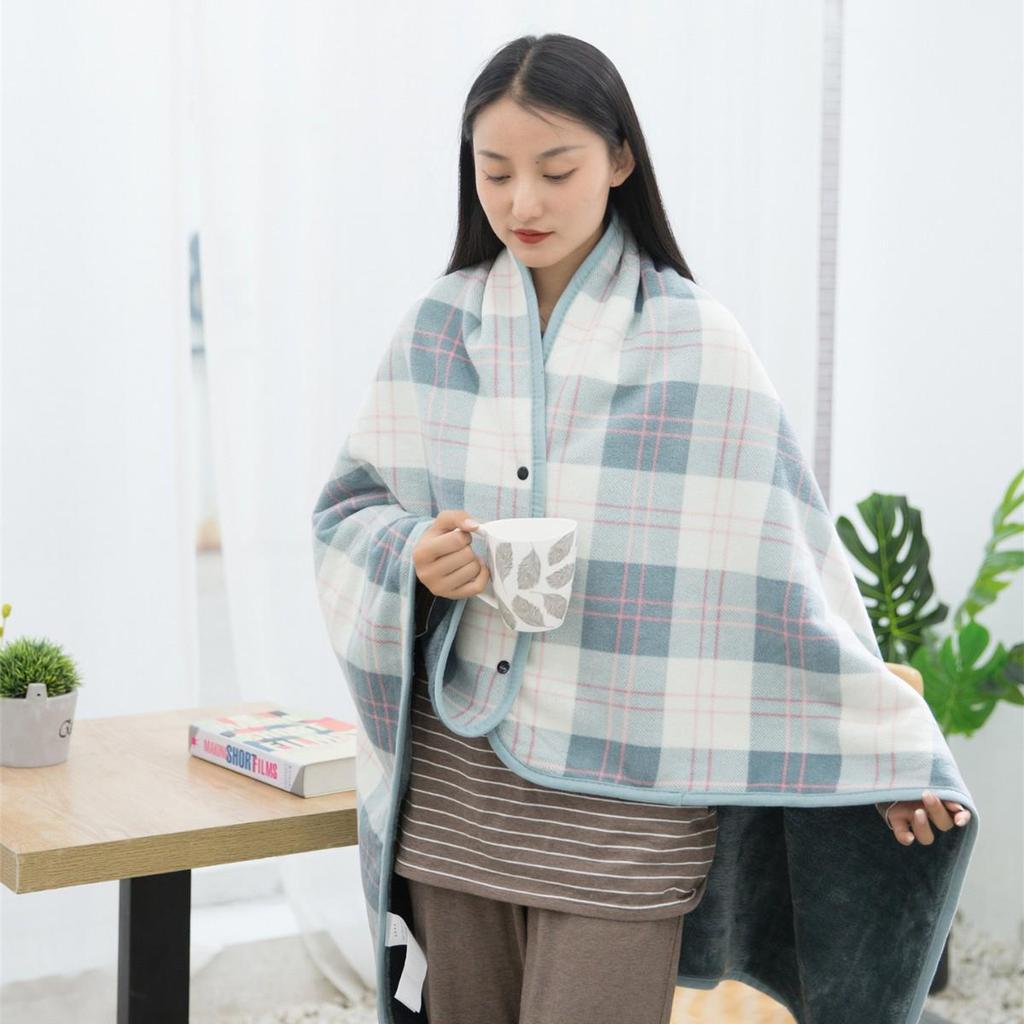 Premium Cozy Fleece Blanket - Warm, Thick, Multi-Functional for Autumn and Winter