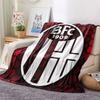 1PC Bologna FC 1909 Patterned Flannel Blanket Suitable For All Seasons for Home Decor Warmth and Comfort Gifts Holiday Present