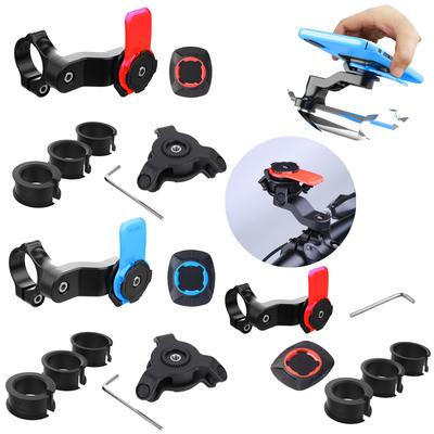 Supporto per Telefono Moto Bici Girevole a 360° Supporto per Telefono Bicicletta Supporto per Navigazione Staffa di Sicurezza Supporto per Telefono
