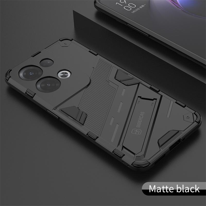 Phone Holder Case For Oppo Reno 8 Pro Case Bumper Anti-knock Armor Full Back Cover Oppo Reno 8 Pro 5G Case For Oppo Reno 8 Pro