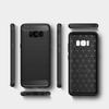 Coque - Samsung - Galaxy S8+ Plus - Fibre carbone - Souple - Protection antichoc