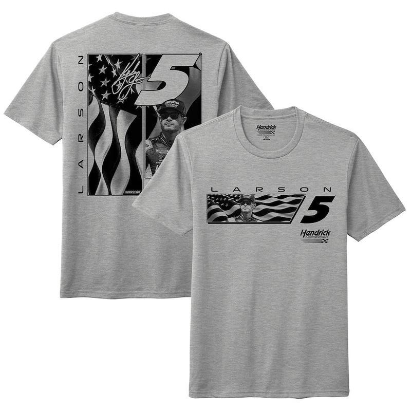 Kyle Larson Nascar Hendrick Motorsports 5 Car Shirt Usa Flag Tee For Fans XXXL