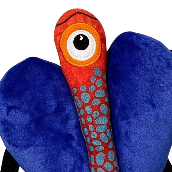 Fish Plush Toy, Game Character Stuffed Animal Doll, Soft Collectible Figure for Fans, Home Desk Decor