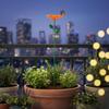 4 Pieces Bee Watering Station Decorative Butterfly Water Feeder Butterfly Feeder Stake Easy to Install Yard Decor Glossy Finish