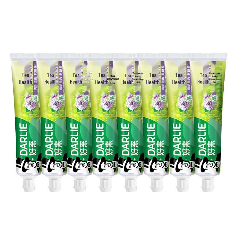 DARLIE Fresh Tea & Thyme Anti-Cavity Toothpaste, 190g x 8 Pack