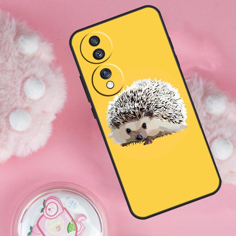 

Animal Hedgehog Case For Honor 200 Pro 50 70 90 Lite X9b X9a X8b X8a X8 X9 X9c Honor Magic 7 6 5 Lite Cover Honor X7a