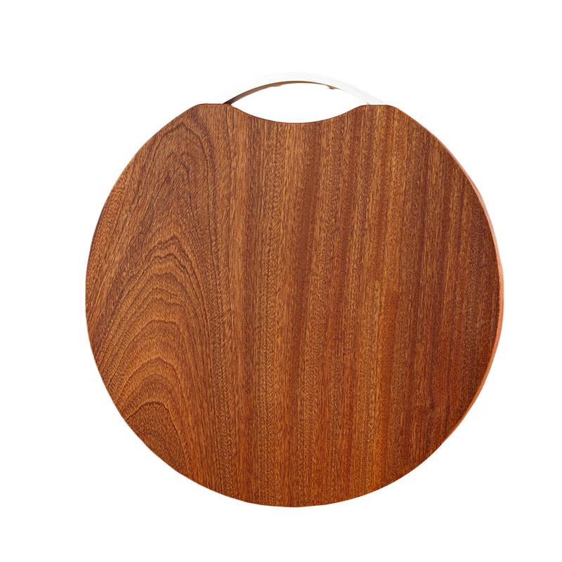 Wutuo Round Ebony Wood Cutting Board