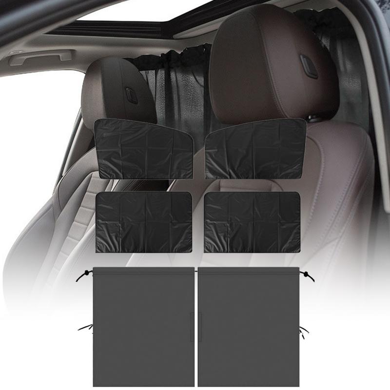 Car Window Shades Lightweight Car Privacy Sunshade Automobile Interior Accessories For Baby Napping, Pet Protection, Road Trip