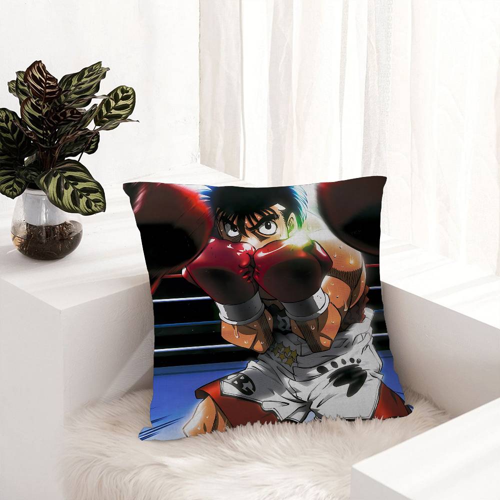 Hajime No Ippo Anime Office Cushion Pillowcase Car Cushion Cover45X45CM Lumbar Pillowcase Sofa Pillowcover