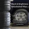 100G Car Tire Maintenance Paste Wheel Hub Rust Cleaning Decontamination Refurbishment Brightening Glossy Tire Coating