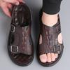 Fashion Sandals in Large Size Summer Beach Shoes Cool Slippers Wear-resistant and Non Slip Casual and Fashionable Air Cushioned Shoes
