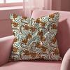 Tropical Tiger Pattern Cushion Cover Multi-Scene Pillow Cover for Home & Car - Reversible, Soft & Durable for Daily Use