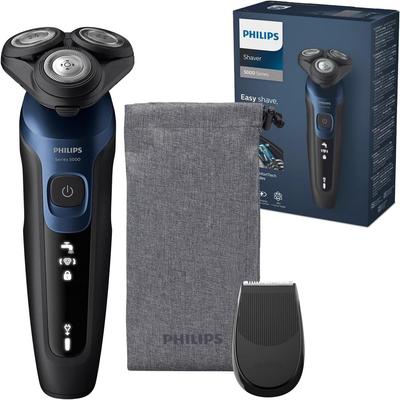 S5885/25 Electric Shaver Wet & Dry Use Black/Blue