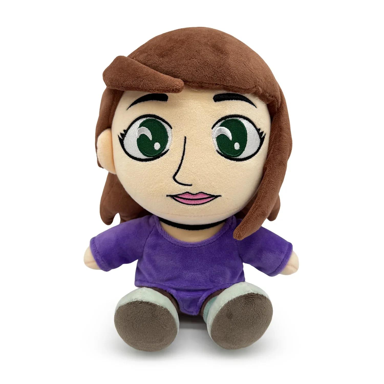 

23cm Sitting Doll In Stock Sally Face Sal Ash Todd Larry Plush Doll Anime Peripherals Stuffed Toy Fans Halloween Christmas Gift багряний