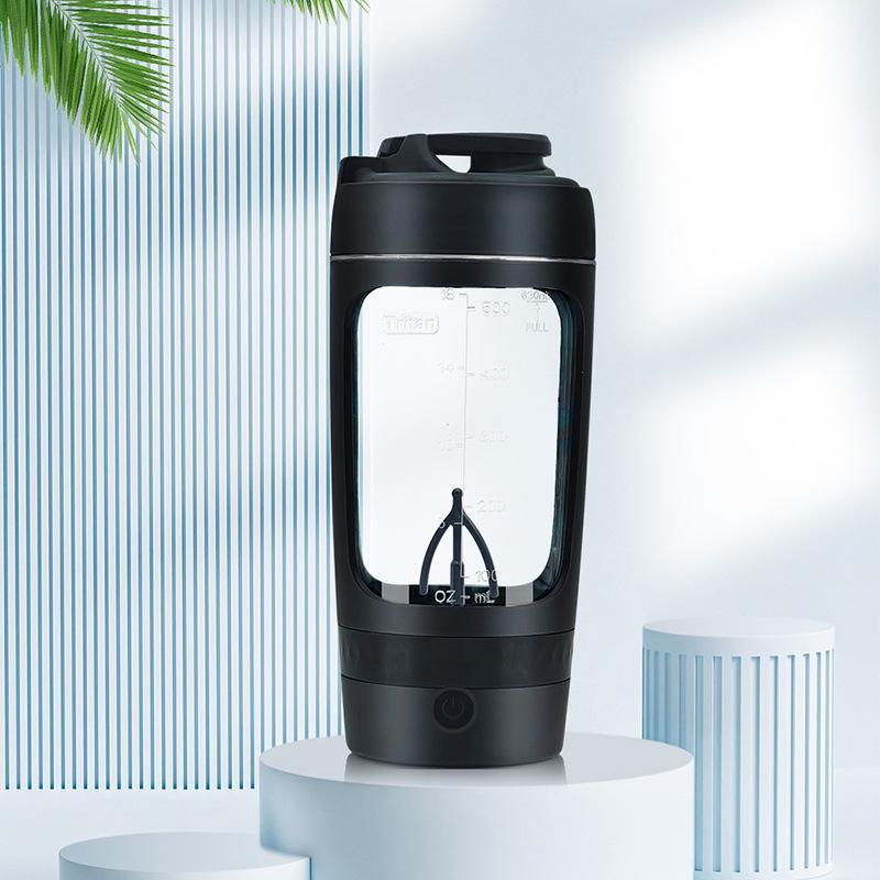Rechargeable 600ml Tritan Electric Mixing Cup for Coffee and Shakes