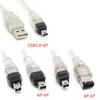 Hochgeschwindigkeits-Firewire-Kabel für DV-Kameras USB 2.0 auf 4-Pin 6-Pin 4-Pin ILink IEEE 1394B Kabel für Kamera-Peripheriegeräte