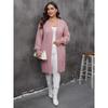Women's Plus Size Hollow Out Autumn New Cardigan Knitted Air Conditioning Sweater Coat