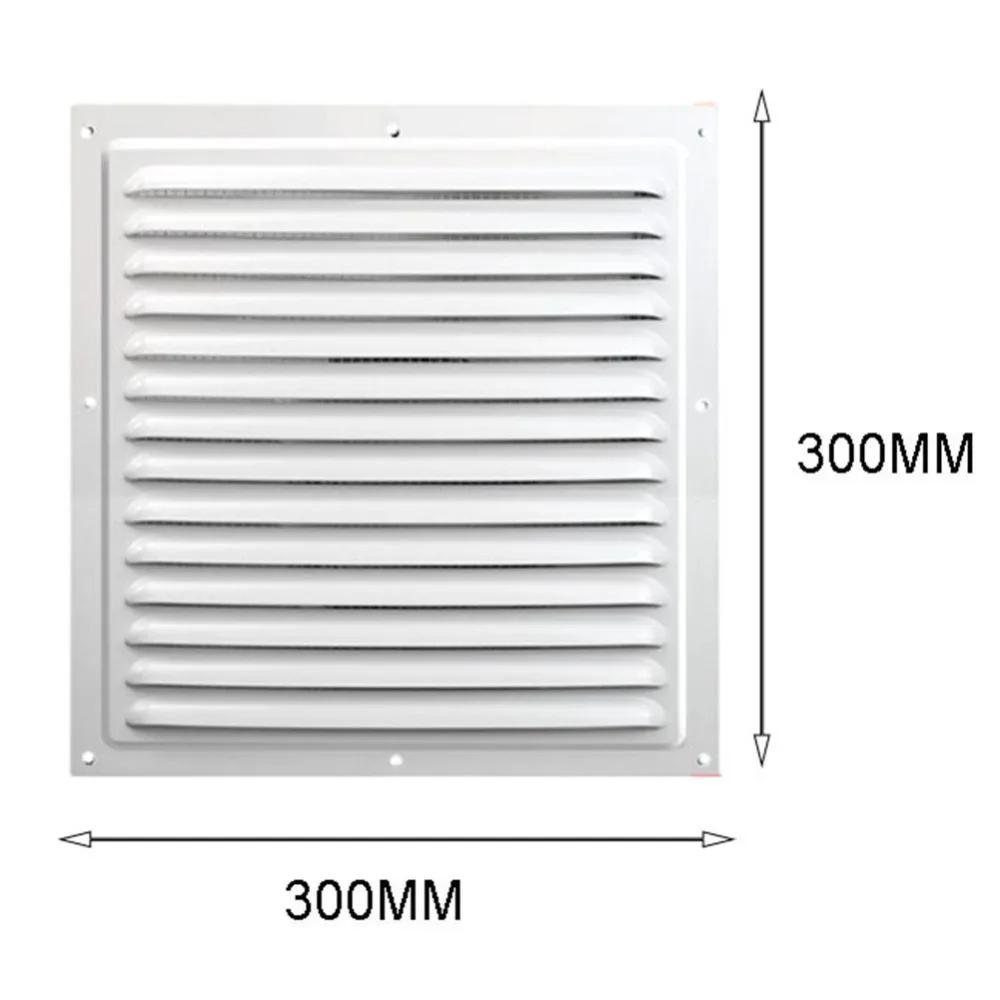 Aluminum Alloy Air Vent Grille Air System Net Cover Screen Heating Cooling Vents Plate Window Square Vent 200*300mm/200*400mm