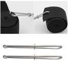 1/10Pcs Stainless Steel Garment Clips Sewing DIY Tools Elastic Band Tape Punch Cross Stitch Threader Wear Rope Elastic Clamp