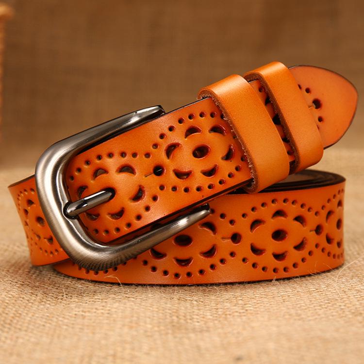 

Женский широкий ремень из натуральной кожи - Простой и универсальный модный аксессуар в корейском стиле 115 cm верблюд