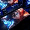 Mousepad Anime Attack On Titan Computer Anti-alunecare Gaming Mousepad XXL Margine Blocantă Covor Birou Tastatură Mouse PC Jocuri