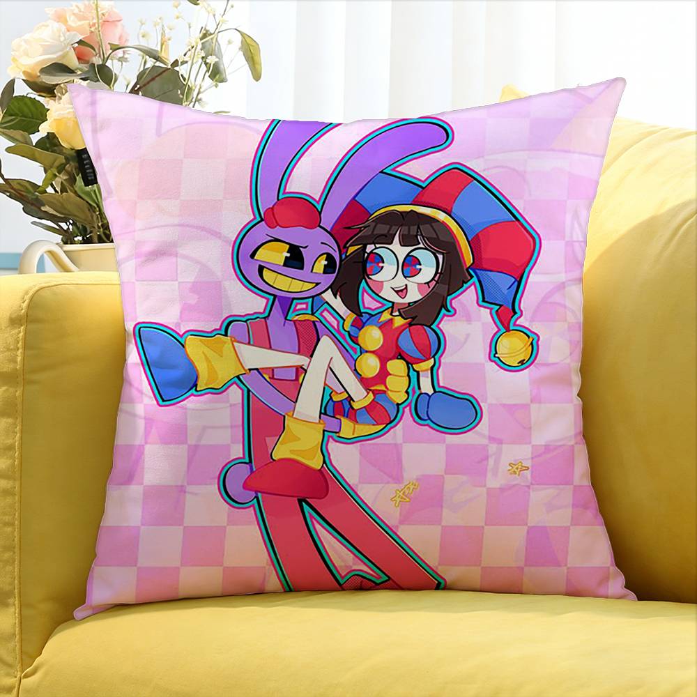 Jax Brooches Cartoon Various Sizes Square Pillow Case For Car Home Bedchamber Decor