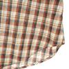 Levi's 70s vintage Check Pattern Long sleeve shirt M Brown Men's Used
