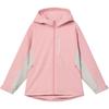 ERKE Girls' Hooded Thickened Zipper Windbreaker Jacket