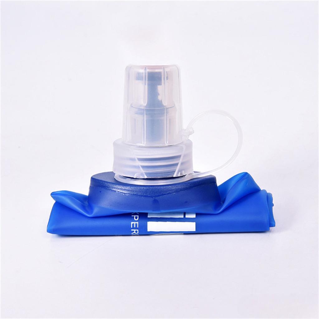 Outdoor Sports Foldable Soft Water Bottle TPU Water Bag Hydration Equipment  250ml