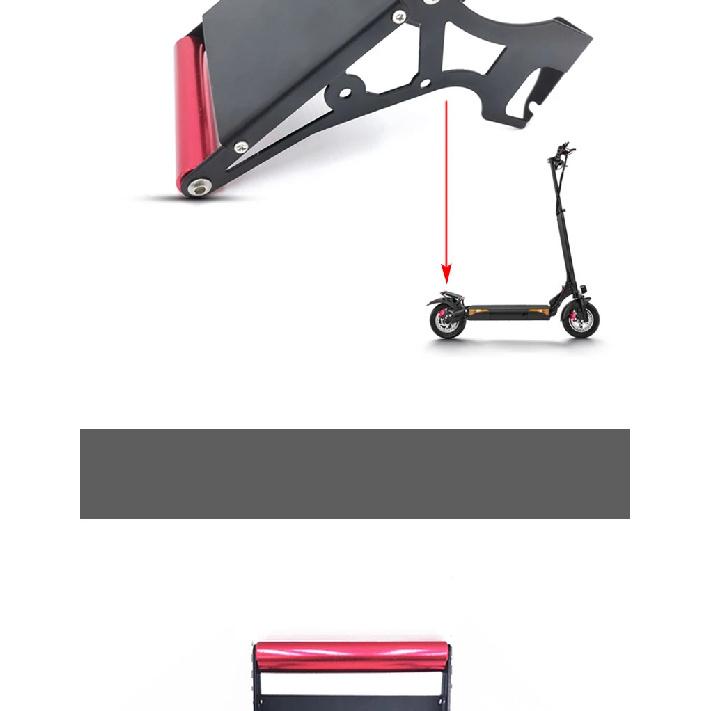 Electric Scooters Rear Foot Rest Rear Bracket For LAOTIE L6 LANGFEITE L6 Scooters Parts and Accessories